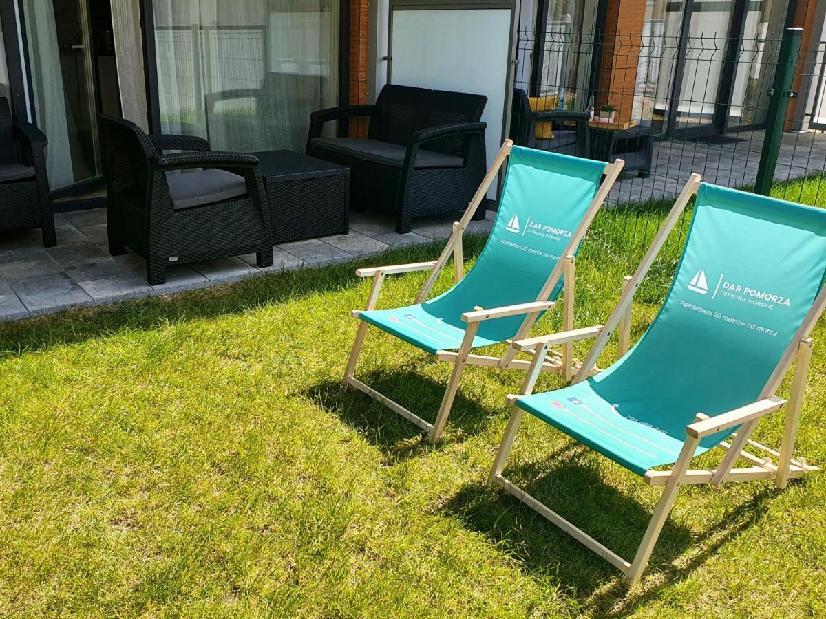 Apartament Dar Pomorza 20M Do Plazy Ustronie Apartments ウストロニエ・モルスキエ エクステリア 写真